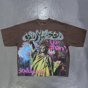 godspeed destroyer print T-shirt