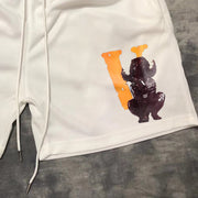 Trendy Casual Retro Street Mesh Shorts