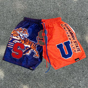 Casual street sports patchwork shorts