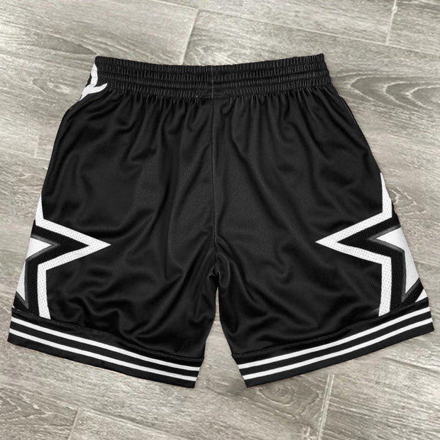 Trendy casual retro street sports shorts