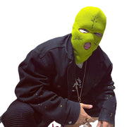 Street style love printed knitted face mask hat