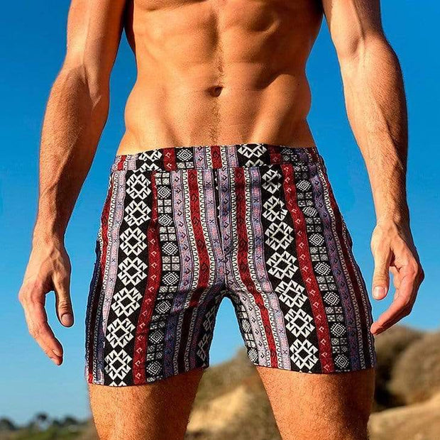 Fashion retro men's shorts