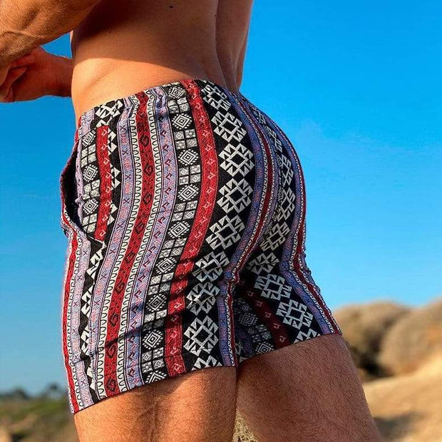 Fashion retro men's shorts