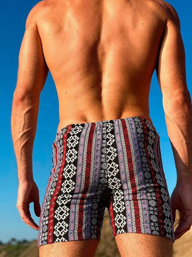 Fashion retro men's shorts
