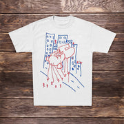 Personalized graffiti unisex T-shirt