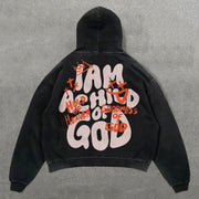 I Am A Child Of God Print Long Sleeve Hoodies