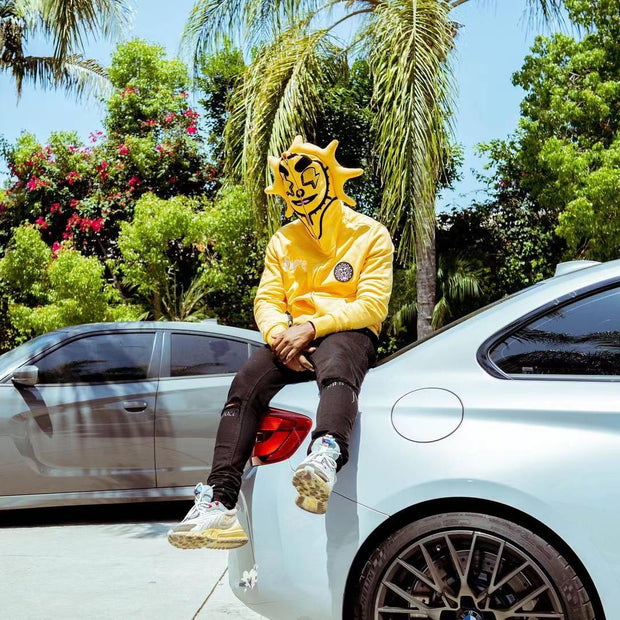 Casual star sun hat street sports home hoodie