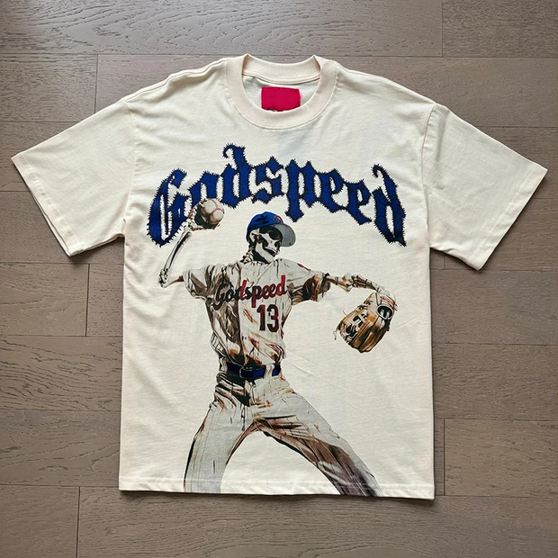 godspeed baseball t-shirt
