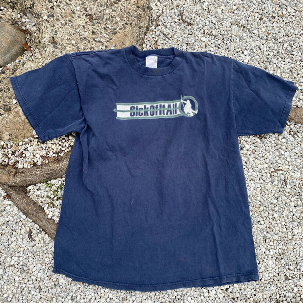 Tide brand retro fashion short-sleeved T-shirt