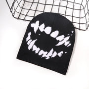 Funny Gothic Jacquard Knitted Hat