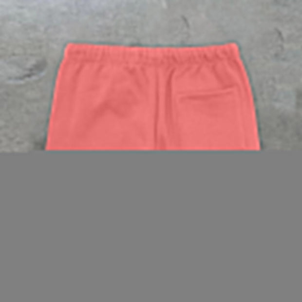 Vintage Hip-Hop Art Pattern Cotton Shorts