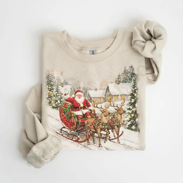 Vintage Santa Sweatshirt