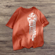 Graphic design trend print street short-sleeved T-shirt