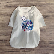 Personalized earth print top