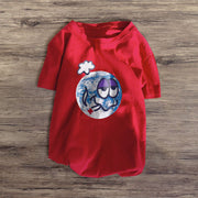 Personalized earth print top