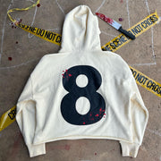 H*micide Print Long Sleeve Hoodies