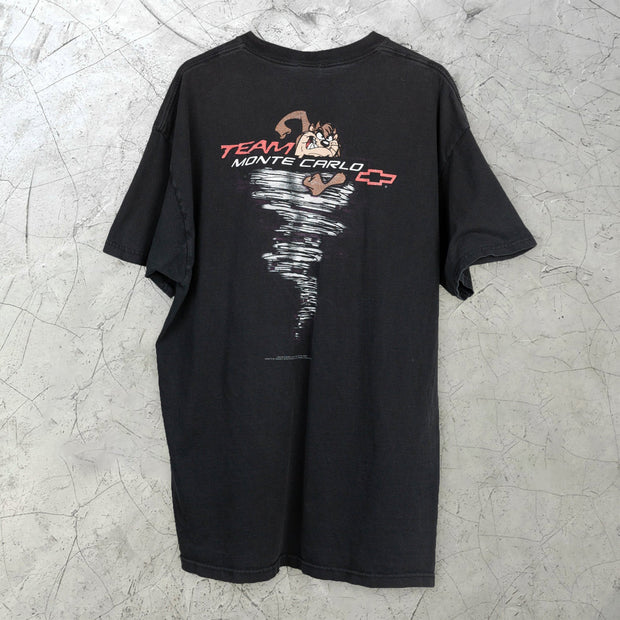 Cartoon car design short sleeve T-shirt