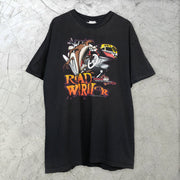 Cartoon car design short sleeve T-shirt