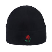 Outdoor hip-hop sun embroidered knitted wool hat