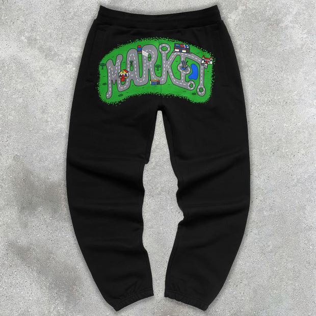 Leisure youth paradise sports home outdoor street trousers