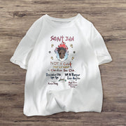 Casual retro fashion short sleeve couple T-shirt