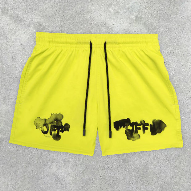Fashion Casual Printed Sports Shorts