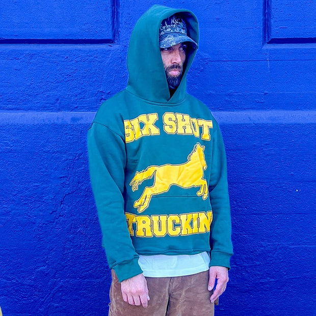 Horse casual street print hoodie