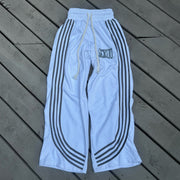 Line casual street print trousers