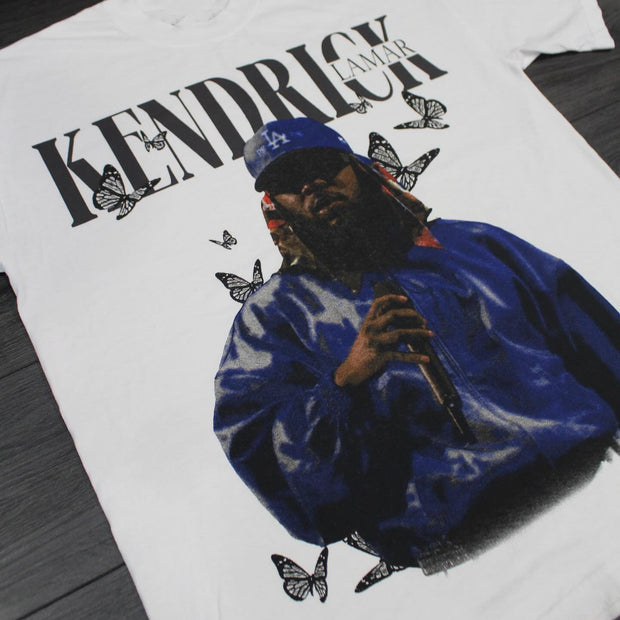 Rap star Kendrick printed T-shirt