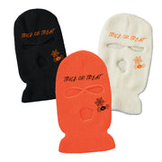 Ski Mask Embroidered Knit Hat
