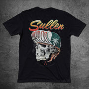 Casual statement street style print crew neck T-shirt