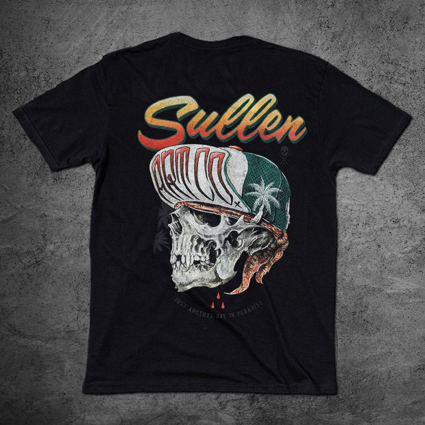 Casual statement street style print crew neck T-shirt