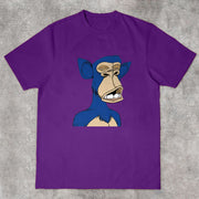 Cartoon retro personality short-sleeved street T-shirt