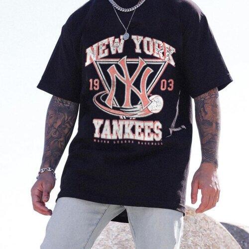 Personalized retro round neck short-sleeved T-shirt