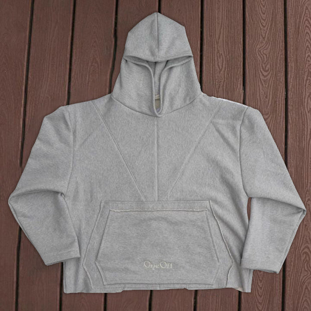 Personalized bone pattern casual loose street long-sleeved hoodie