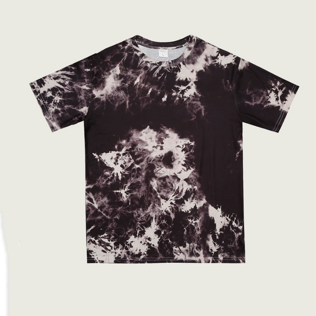 Street style casual tie-dye loose T-shirt