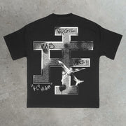 Godfather of Hip Hop Print T-shirt