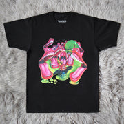 Hip-hop street style short-sleeved T-shirt