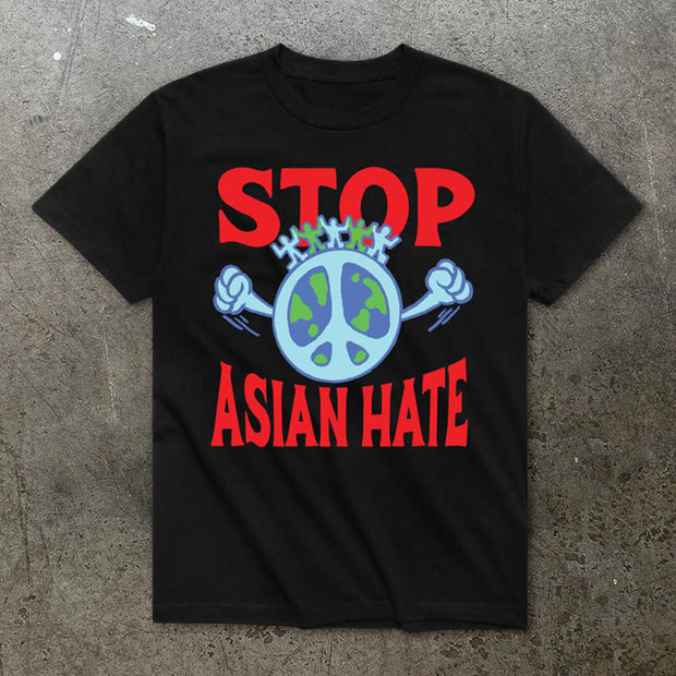 Personalized text shirt printed short sleeves