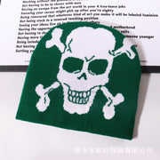 Knitted skull hat