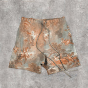Duplex printed casual shorts