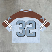 Fashionable casual contrast color No. 23 jersey