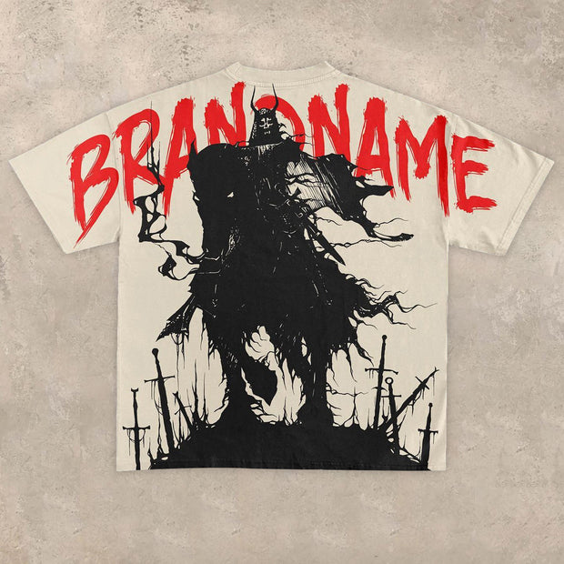 Casual statement graphic T-shirt