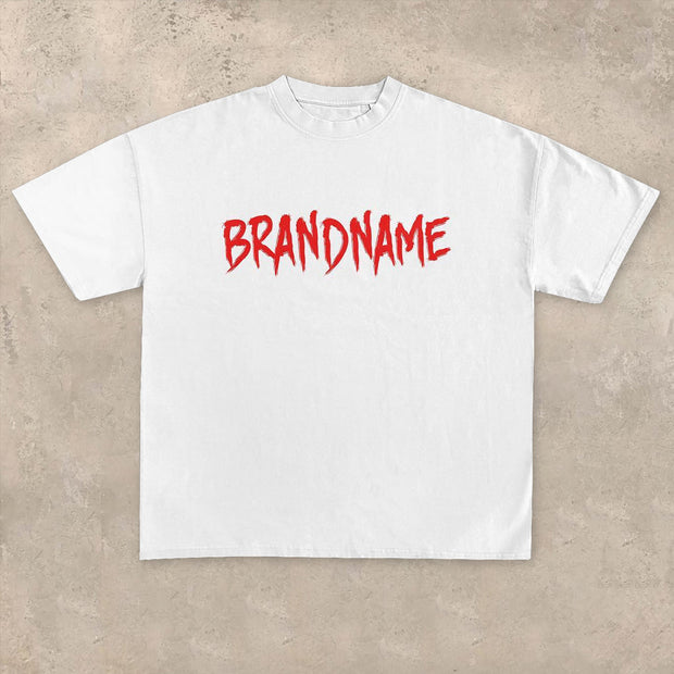 Casual statement graphic T-shirt