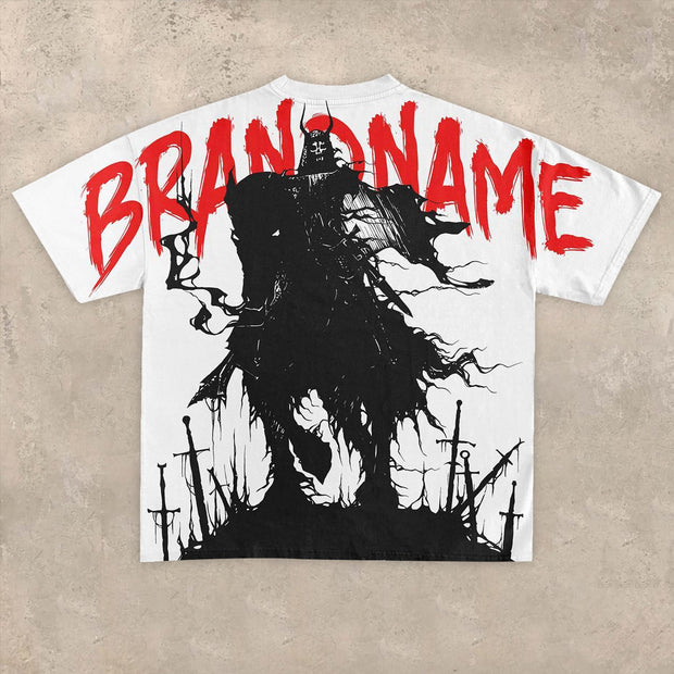 Casual statement graphic T-shirt