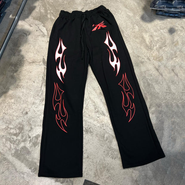Hell casual street retro sweatpants
