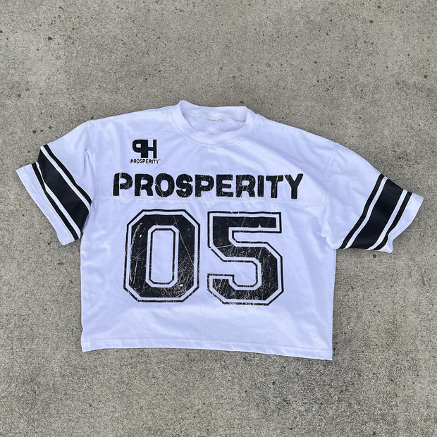 NO.5 Casual Street Retro T-shirt