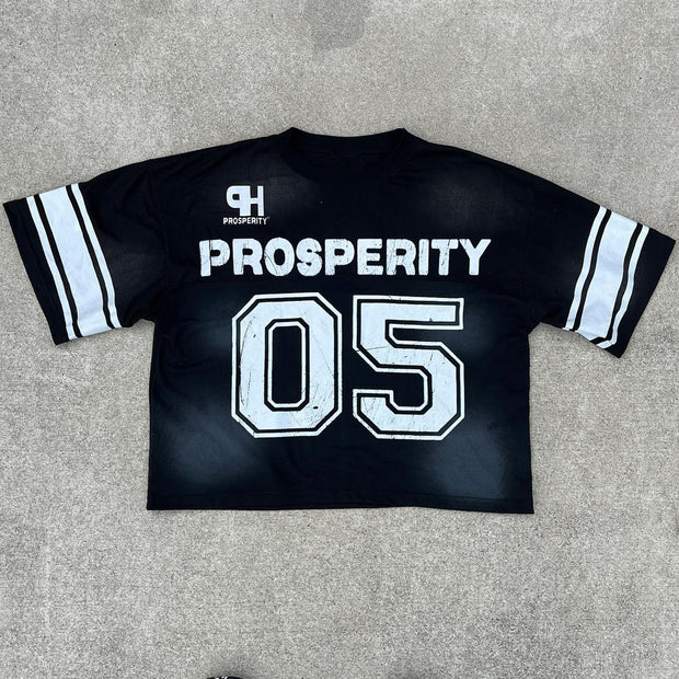 NO.5 Casual Street Retro T-shirt