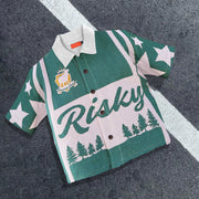 American Boys Tapestry Short Sleeve Shirt Jacket