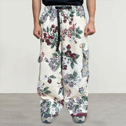 Retro hip-hop trendy tapestry trousers
